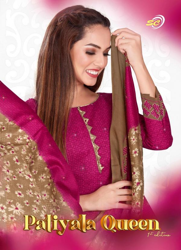 Sc Patiyala Queen Vol-1 indo Cotton Designer Dress Material